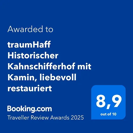 Traumhaff Historischer Kahnschifferhof Mit Kamin, Liebevoll Restauriert * Vogelsang-Warsin